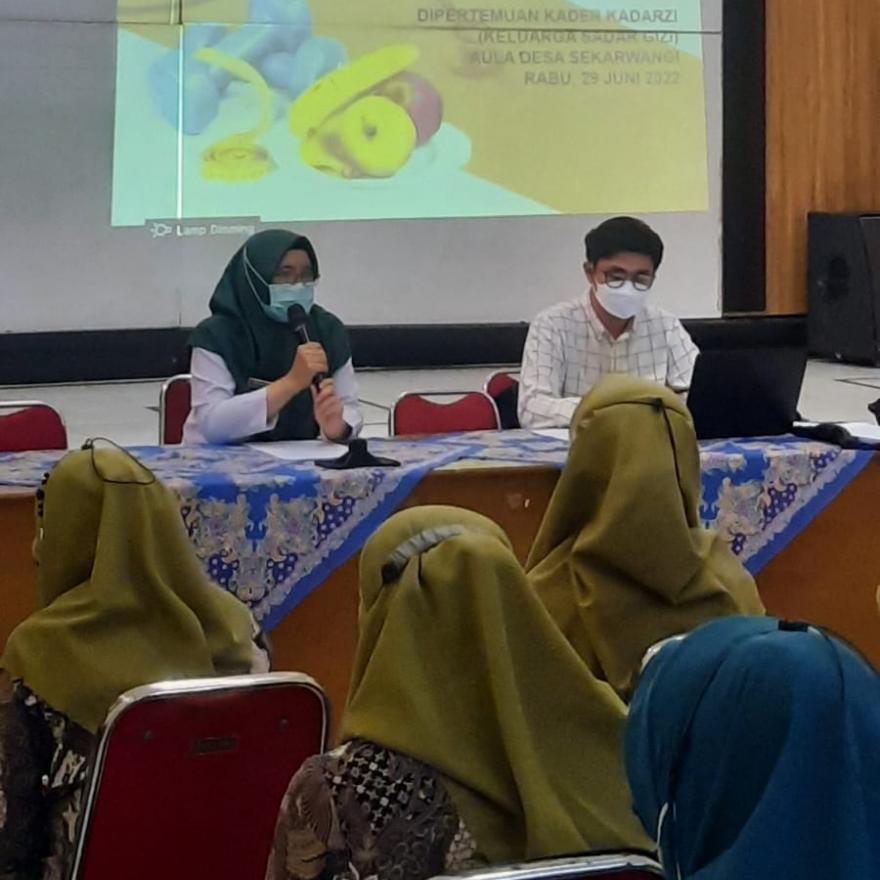 SOSIALISASI KADARZI (KELUARGA SADAR GIZI) PUSKESMAS SOREANG